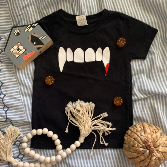 Other - Halloween themed toddler tee Vampire.